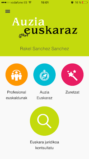 Android application Auzia Euskaraz (epaiBi) screenshort