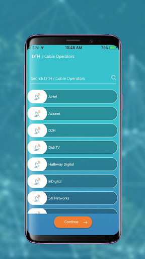 TRAI Channel Selector Screen 2