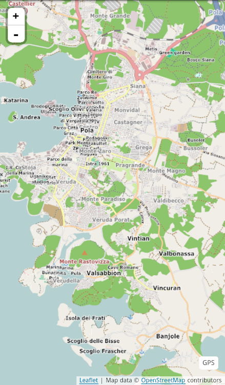 Mappa di Pola in italiano - 1.9 - (Android)