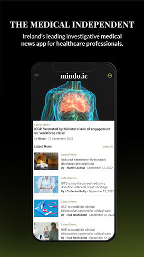 Android application Mindo - Medical Independent screenshort