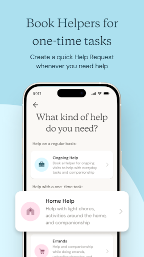 Herewith: Help for seniors Screen 2