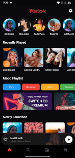 Download Musicvic- Flutter Template For PC Windows and Mac apk screenshot 1