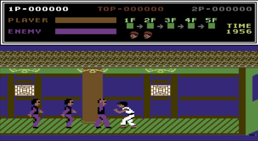 Android application C64 Kung Fu Master screenshort