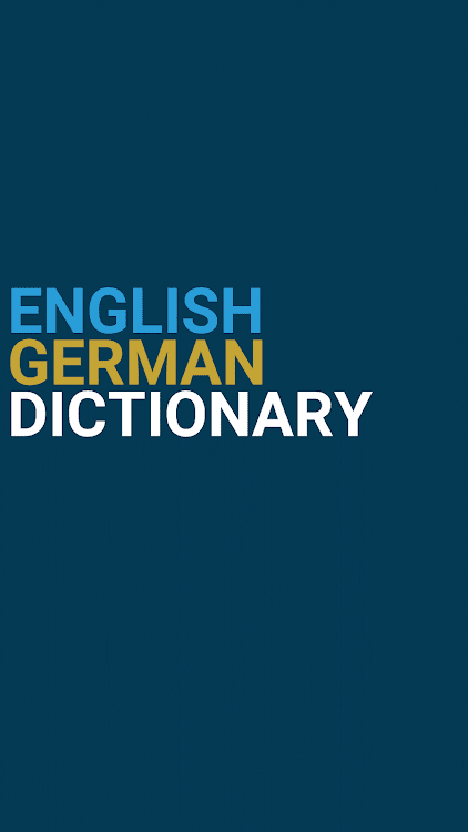 English : German Dictionary - 3.0.2 - (Android)