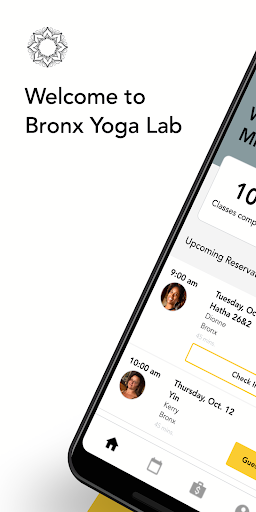 Android application Bronx Yoga Lab screenshort