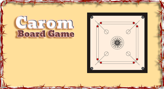 Carom Board Game