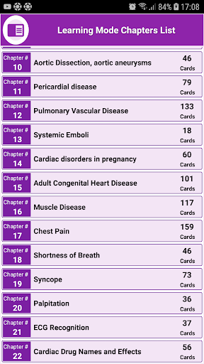 Cardiology : Exam Review Screen 3