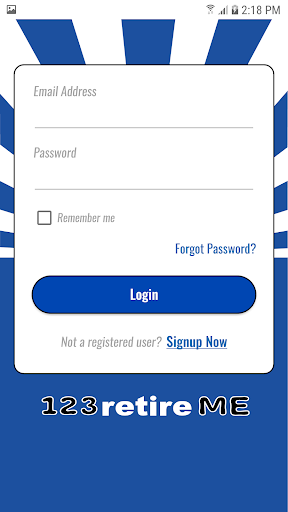 123RetireMe Screen 2