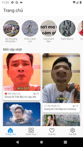 Android application MemeVN - Bộ sưu tập Meme screenshort