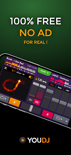 YouDJ Mixer - DJ music app Screenshot