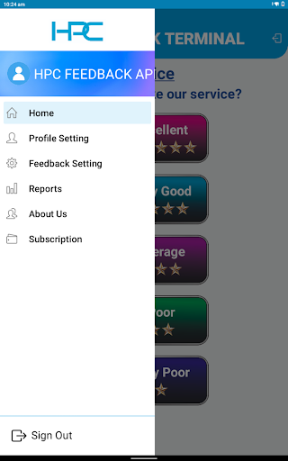 HPC FEEDBACK TERMINAL