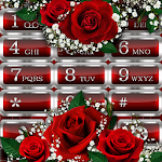 Cover Image of Download Red Roses Dialer theme  APK