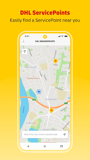 My DHL Screen 3