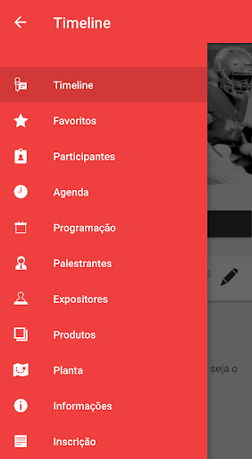 Android application AmoEsportesFair 2k20 screenshort