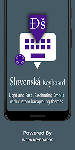 Slovenian English Keyboard : Infra Keyboard 1
