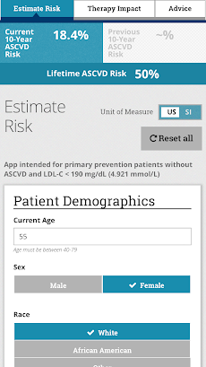 ASCVD Risk Estimator Plusのおすすめ画像2