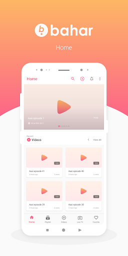 Android application Bahar screenshort