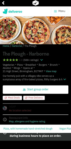 The Plough Harborne Screen 3