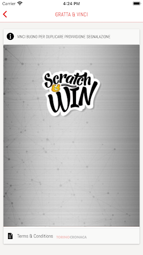 Android application Segnalazioni Torino Cronaca screenshort