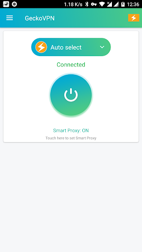 GeckoVPN Unlimited Proxy VPN Screen 3
