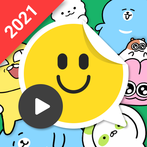 GIF Stickers for Whatsapp Chat logo