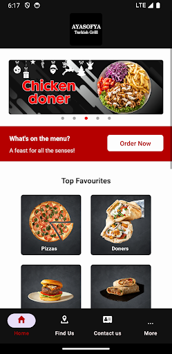 Android application Ayasofya Turkish Grill screenshort