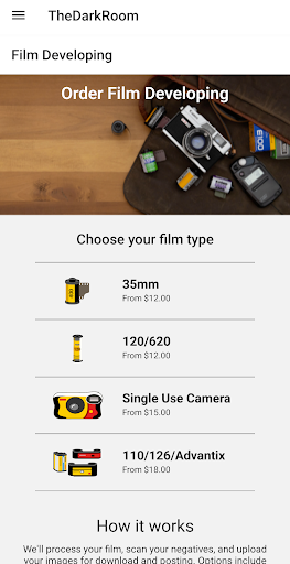 The DarkRoom Lab Screen 2