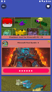 Pixelmon mod for Minecraft PE
