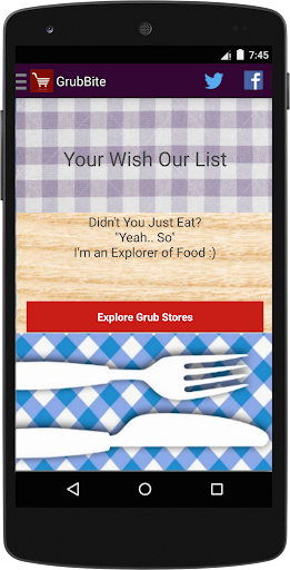 GrubBite Screen 2