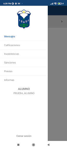 Android application Com. Digital ISASJ screenshort