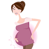 Back pain during pregnancy icon