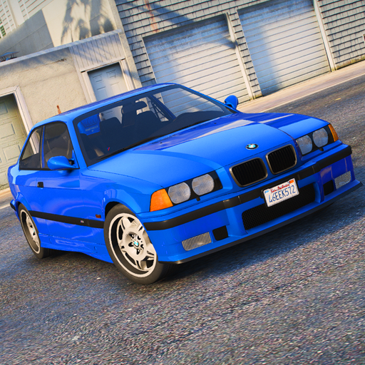 Driving BMW E36: Drift Racing