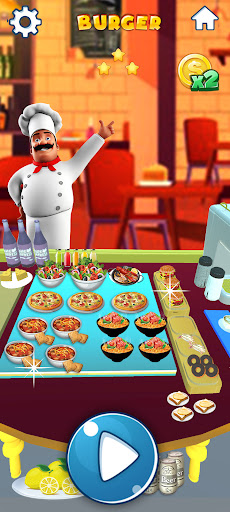 Burger Shop Chef Cooking Gameのおすすめ画像2