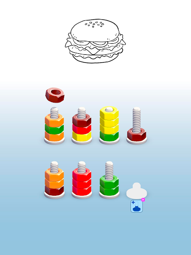 Sort Paint: Nuts Sort Puzzle screenshot 16