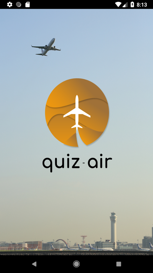 Android application Quiz-Air TEEI screenshot