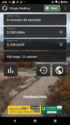 Simply Walking - GPS Map Stepsのおすすめ画像1