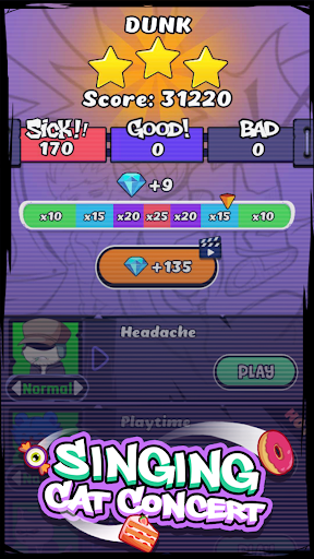 Screenshot of Singing Cat Concert
