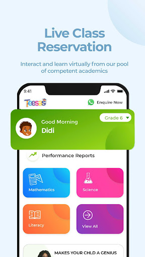 Teesas Education - Learn Screen 2