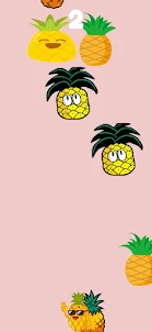 Falling pineapple