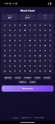 Word Hunt screenshot