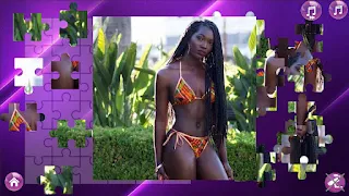 Black Bikini Model - Screenshot 2