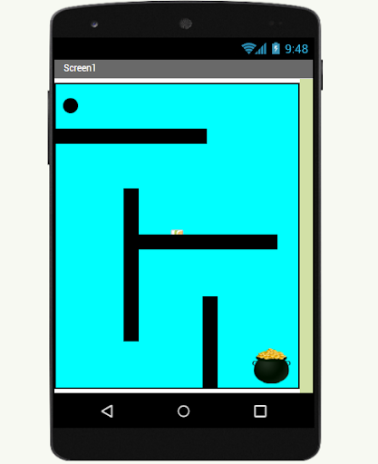 Android application find the gold screenshort