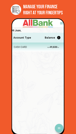 AllBank Mobile Screen 3