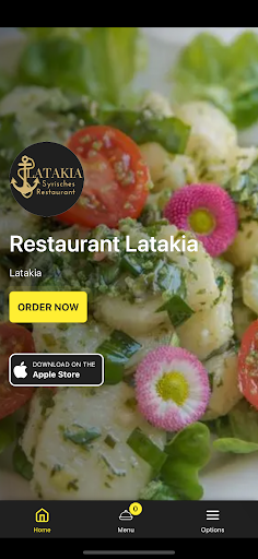 Android application Restaurant Latakia screenshort