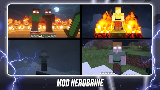Mod Herobrine - Mobs Minecraft