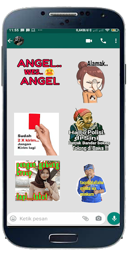 Kumpulan StickerWa Gerak Keren