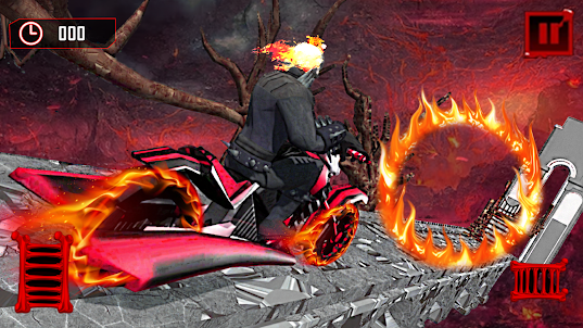 Real Ghost Bike Rider Games 3D