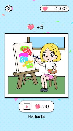 THANKS -drawing game- - Screenshot 2
