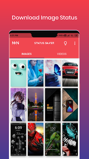 Android application Status Saver, Video Saver screenshort