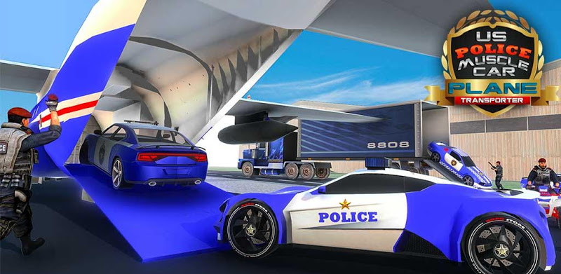 US Police Muscle Car Cargo Plane Flight Simulator